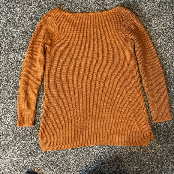 MERONA KNIT SPARKLY COPPER SWEATER - Picture 13 of 14